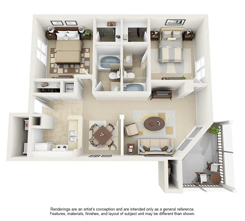 Floor plan King
