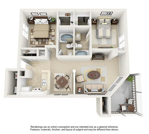 Floor plan King