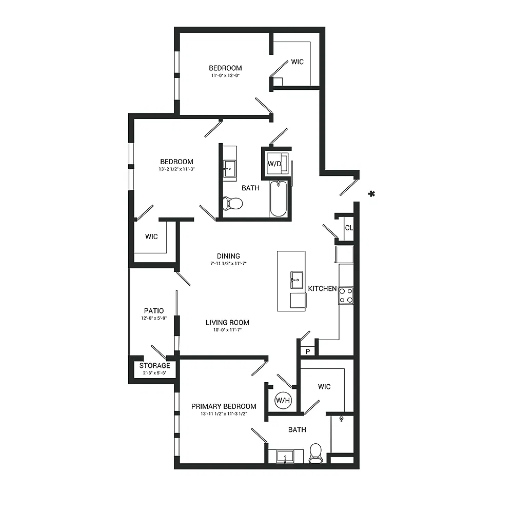 Floor plan Cinnamon
