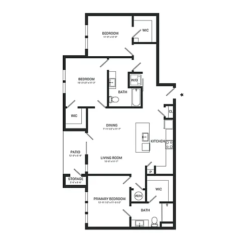 Floor plan Cinnamon