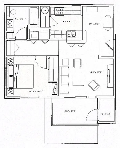 Floor plan Seeley