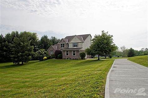 Long private paved drive.