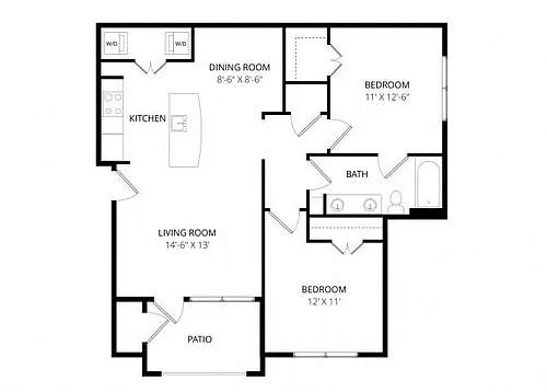 Floor plan Liberty Bell