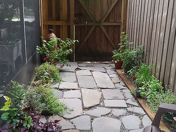 Patio Herb Garden