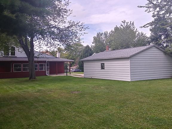 Large backyard