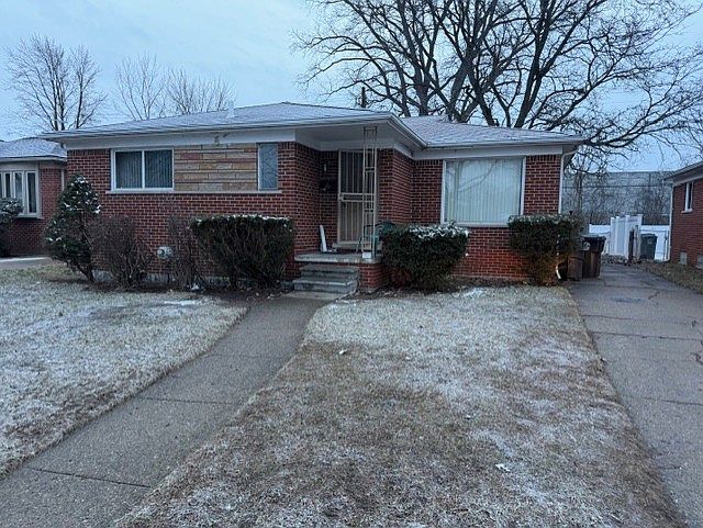 front of the house