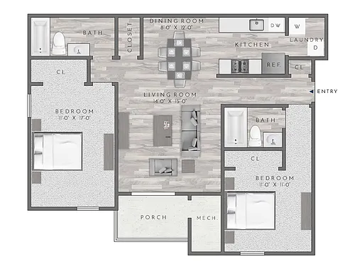 Floor plan B4