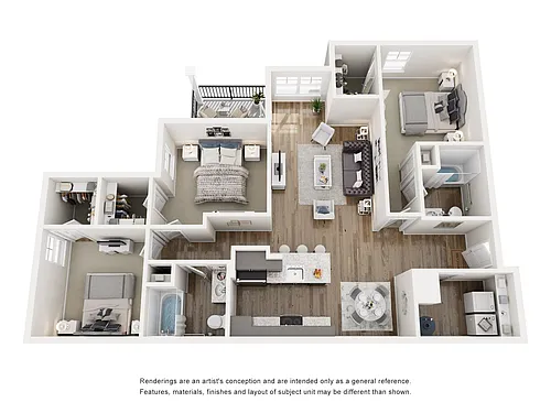 Floor plan C4