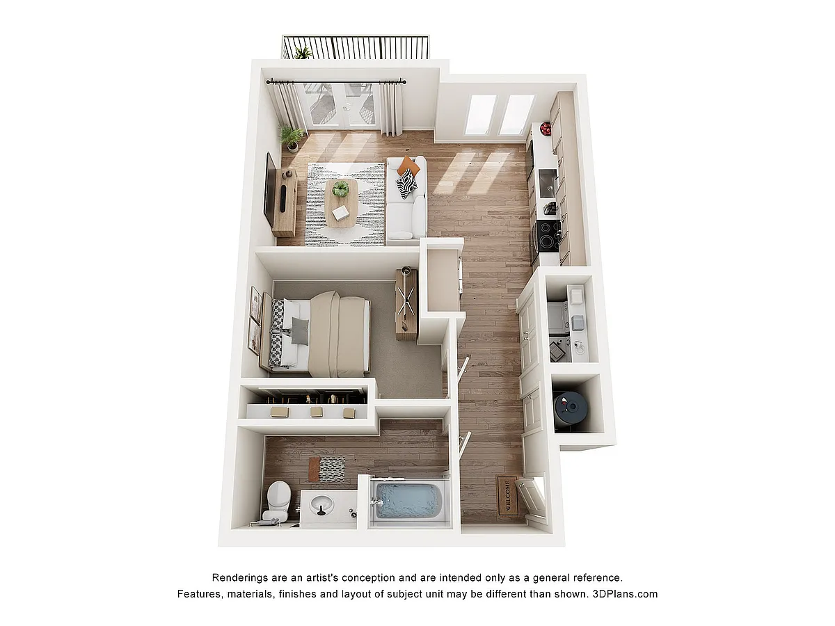 Floor plan Midnight-A