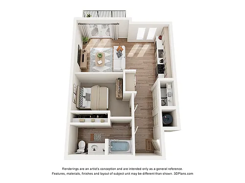 Floor plan Midnight-A