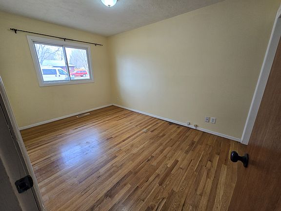 This is the bedroom, it measures 13x12 and features a large window with great views.
