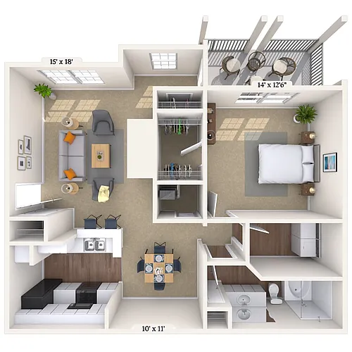 Floor plan 11B