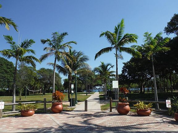 Intracoastal park across the street