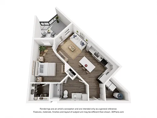 Floor plan Monorail
