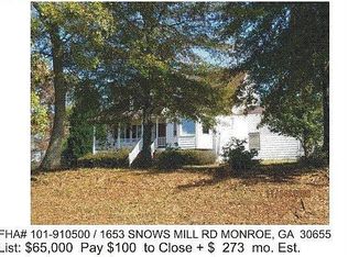 1653 Snows Mill Rd, Monroe, GA 30655