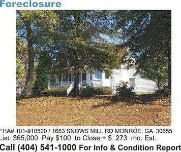 1653 Snows Mill Rd, Monroe, GA, 30655