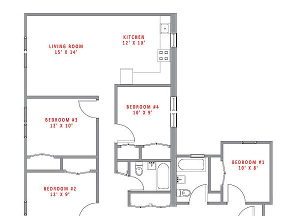2nd image of 61 W 106th St APT 3C