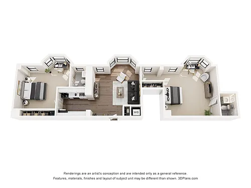 Floor plan Drake