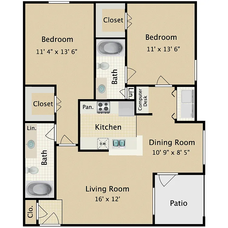 Floor plan The Golden Eagle