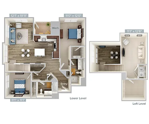Floor plan B13L-1491