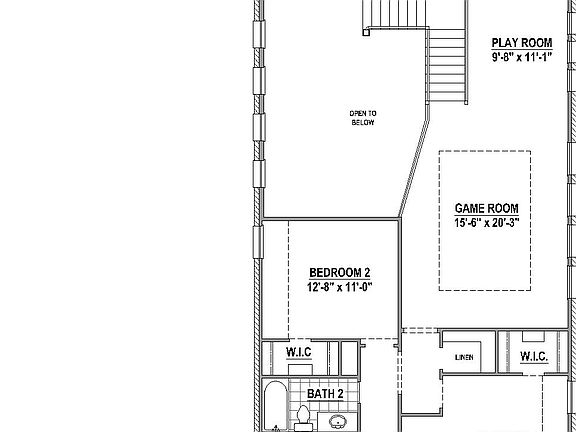 Plan 1405 2nd Floor