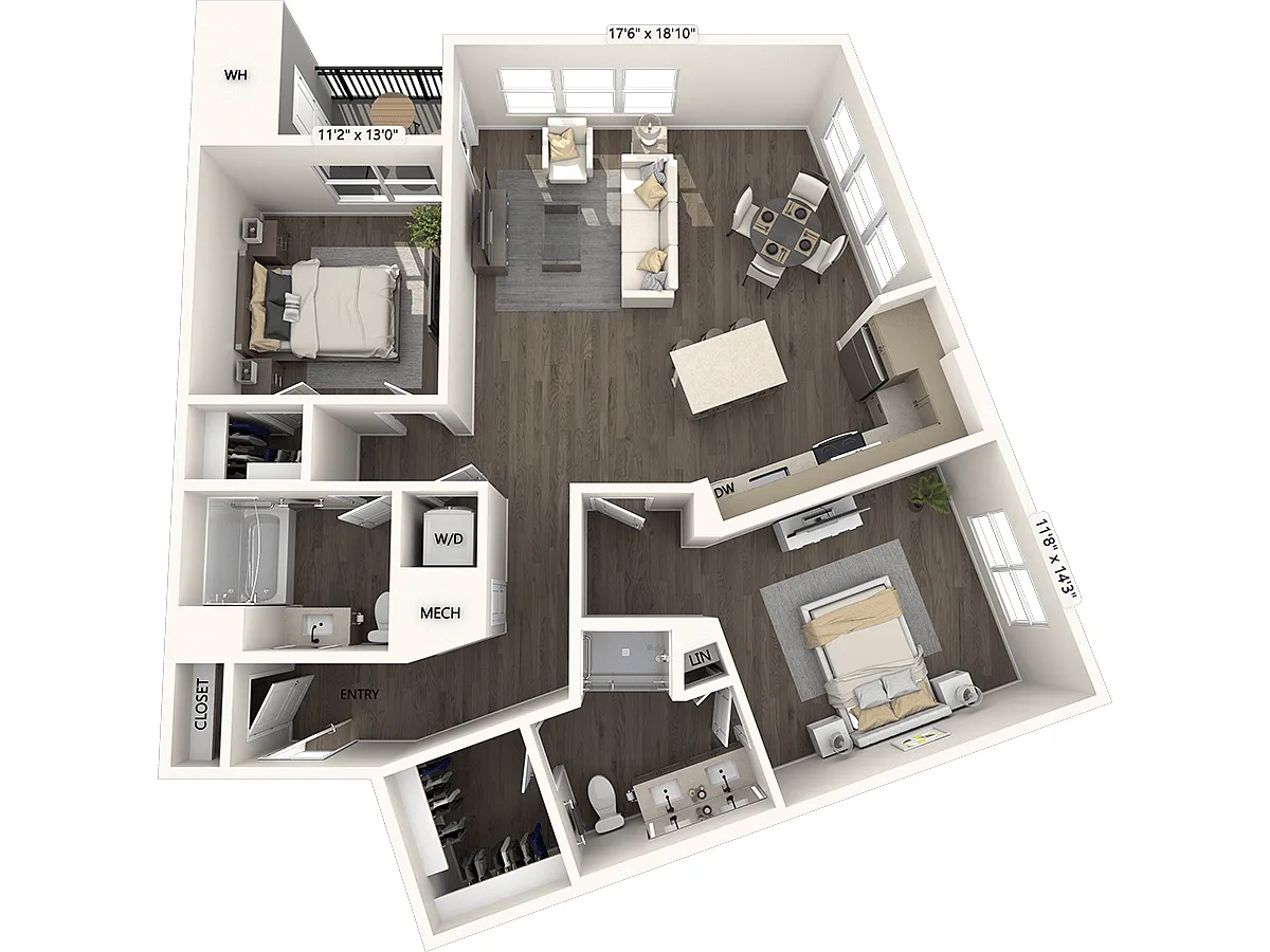 Floor plan B07-Upgrade Collection II