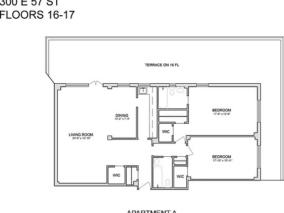 2nd image of 300 E 57th St APT 17A