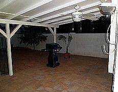 Rear - main covered patio