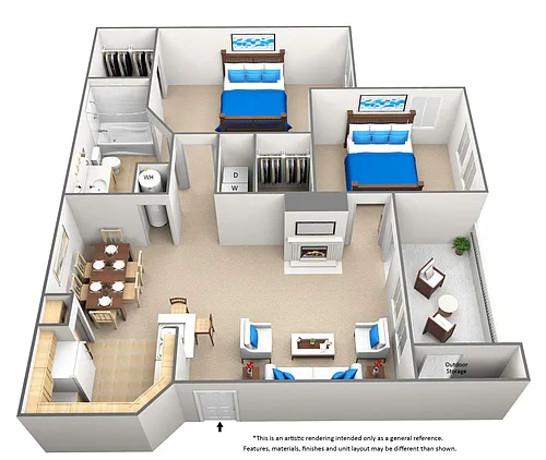Floor plan The Biltmore