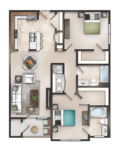 Floor plan The Patriot