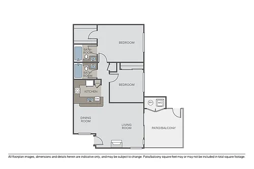 Floor plan Serrana
