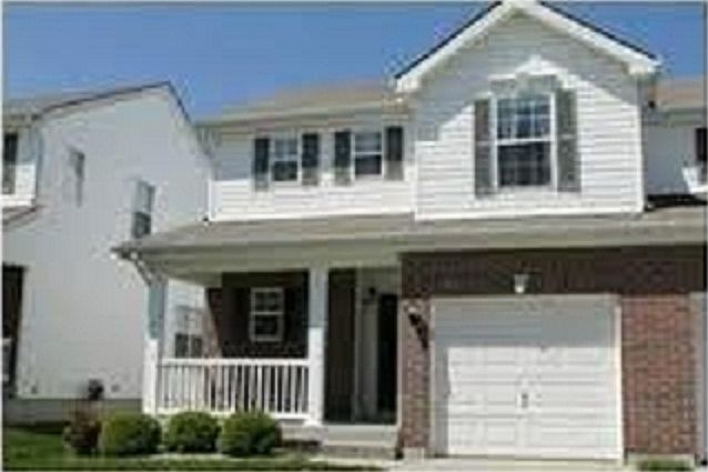 Front view w/Covered Porch