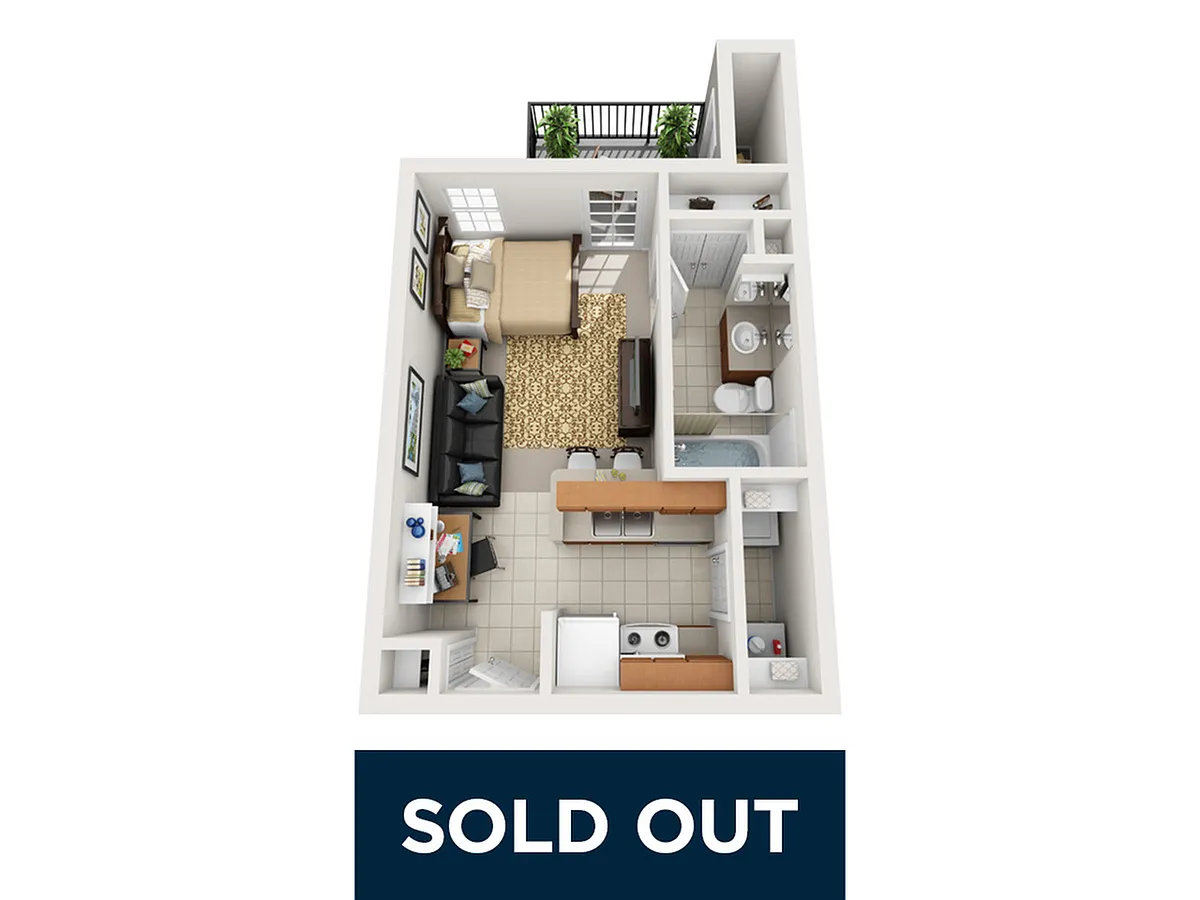 Floor plan Studio