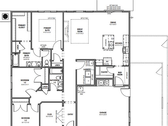 Main Level - Slab on Grade