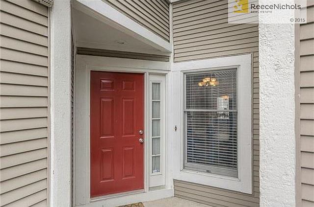 Private front entry.
