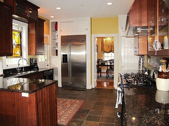 Kitchen facing Dining Room