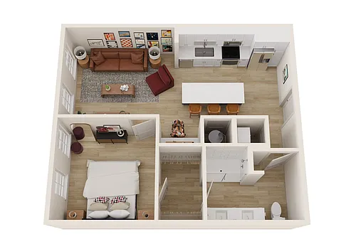 Floor plan A3B