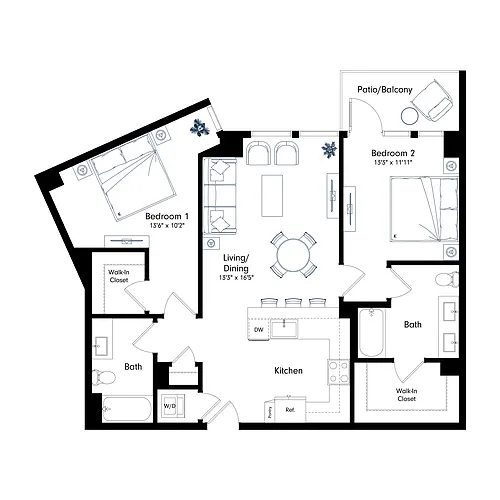 Floor plan B6