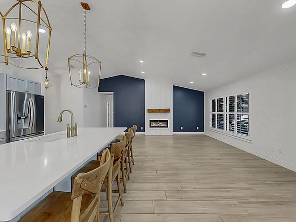 Spacious living area.