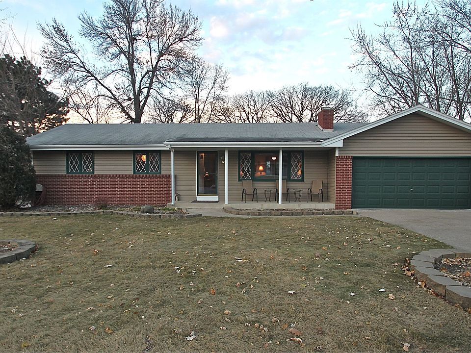 Handsome rambler with front porch, new siding, soffits and facia
