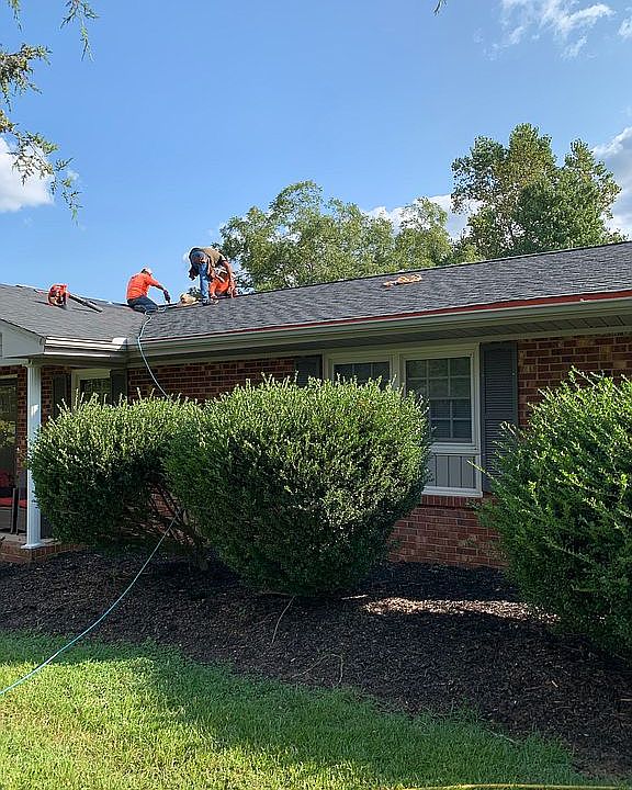 Front w/new roof