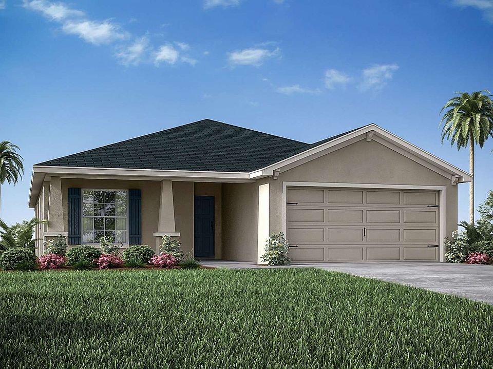 Parker - Elevation B Florida new home by Highlan