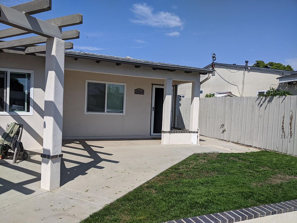 front yard and front door