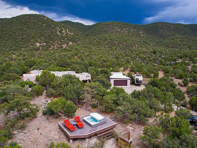 Aerial of the whole property, or at least some of its 3 acres