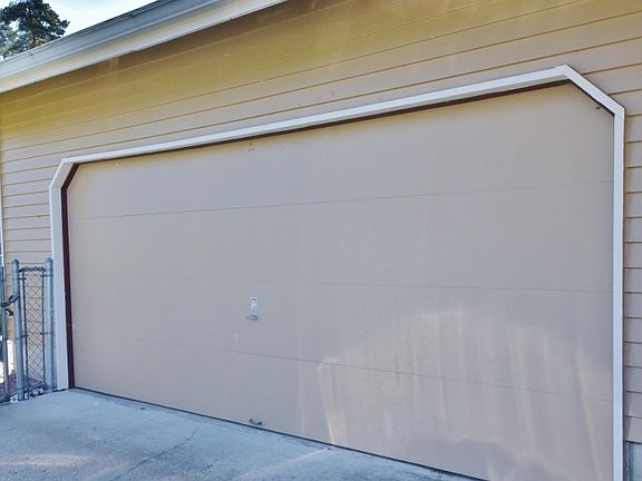 Roomy two car garage