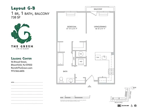 Floor plan Layout G B