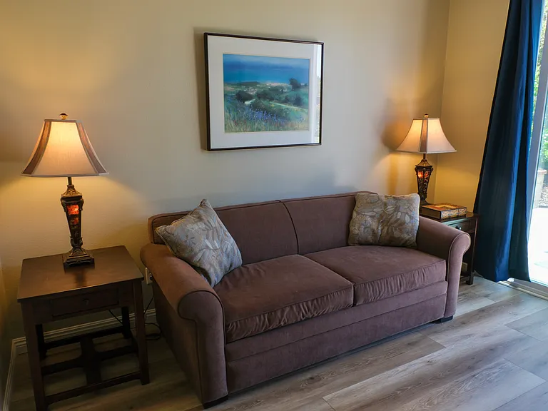 Den can be used as office or fourth bedroom. Sliding glass door accessing back yard.