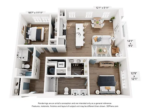 Floor plan B4 - BCIII