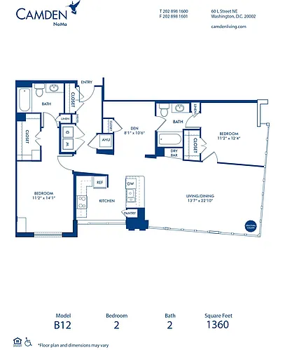 Floor plan B12