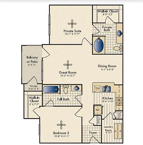 Floor plan Heath